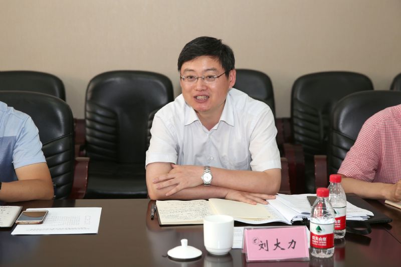 省委高校工委,省教育厅调研督查组刘大力讲话 摄影:韩鹏